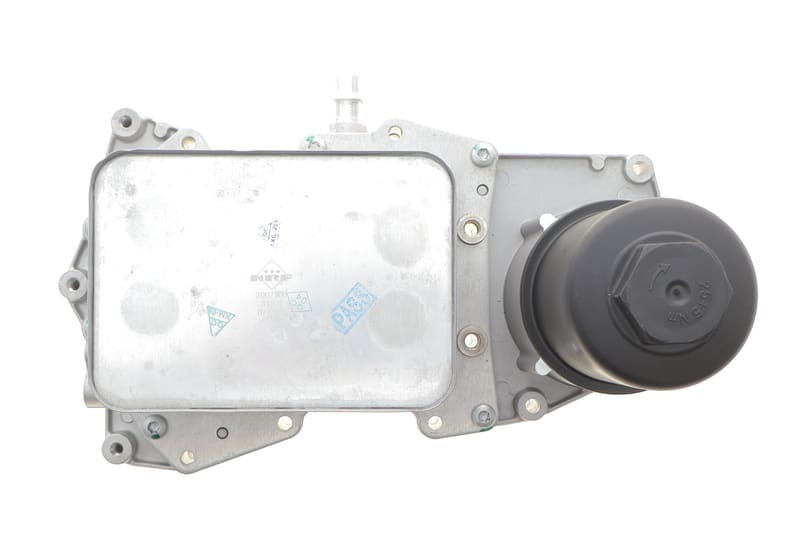 Корпус фільтра масляного (з радіатором) Land Rover Range Rover 4.4 SDV8 4x4 10- NRF