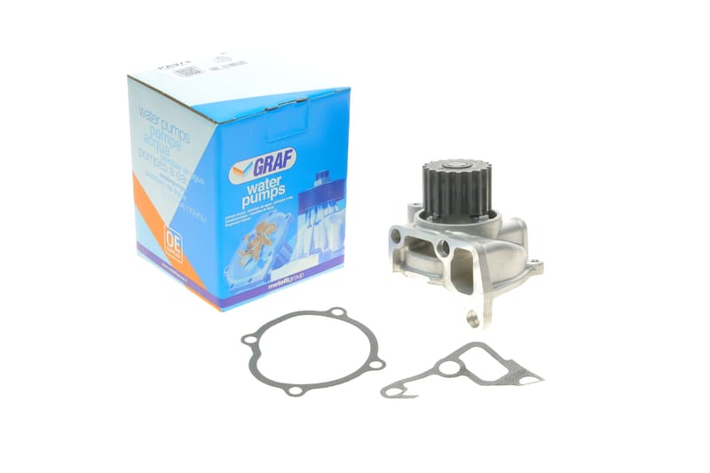 Помпа води Mazda 3/323/5/6/626/Premacy 2.0TD/DI/DITD/CD 98-10 (19z) (R/B) (6 лоп) GRAF