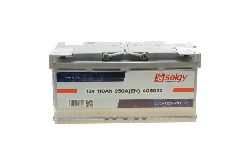 Аккумуляторная батарея 110Ah/950A (395x175x190/+R) SOLGY