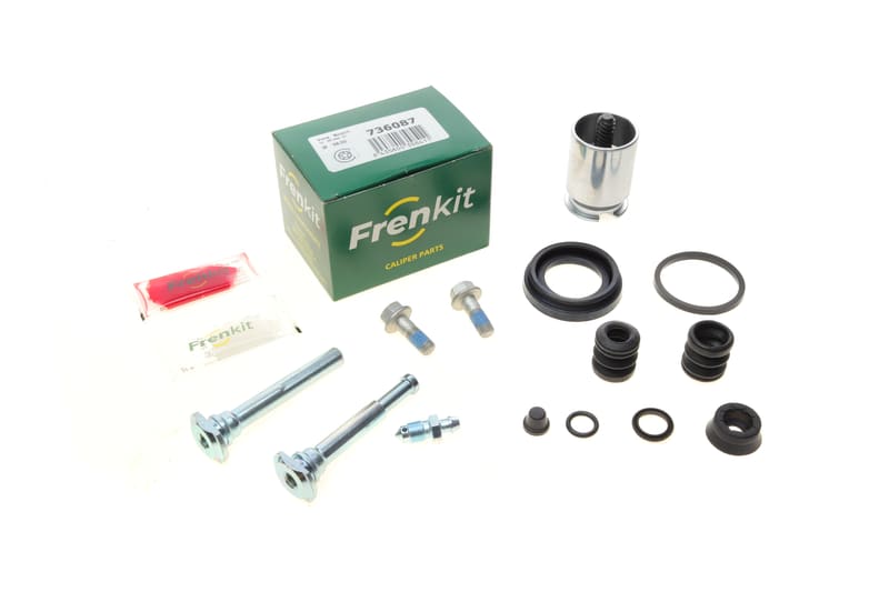 Ремкомплект супорта (заднього) Fiat Punto 07- (d=40mm) (+поршень/направляюча) (Bosch) FRENKIT