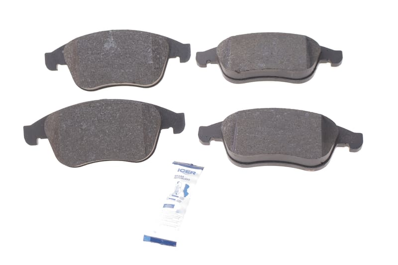 Колодки гальмівні (передні) Renault Megane III/Laguna III/Scenic III/Fluence 07- (WVA 24709/24710) ICER