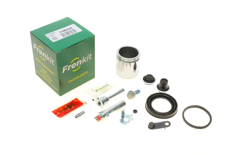 Ремкомплект супорта (переднього) Peugeot 206 98- (d=48mm)(Bosch)(+1 поршень/направляюча) SuperKit FRENKIT