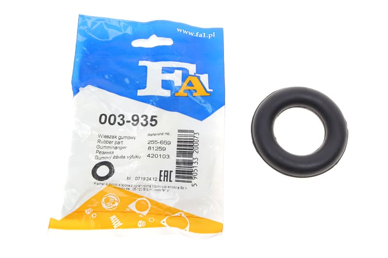 Резинка глушителя Mazda 626 1.6/2.0/Opel Kadett E 1.2 -90 (36x66) FA1