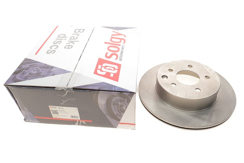 Диск гальмівний (задній) Nissan Leaf 10-/Juke 14-/Qashqai 10-/X-Trail 01-13 (292x16) SOLGY