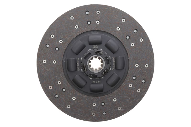 Диск сцепления MB 814 (d=310mm) откидная кабина LuK