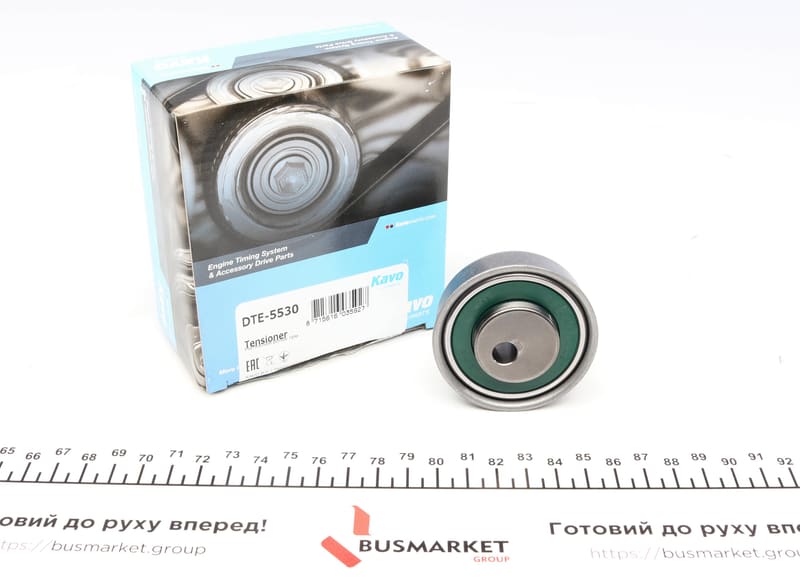 Ролик ГРМ Hyundai Santa FE/Sonata/Kia Sorento/Mitsubishi Galant 2.0/2.4 87-07 (натяжной) (55х18) KAVO PARTS