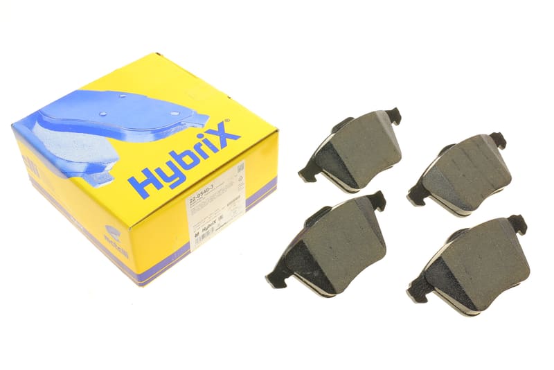 Колодки гальмівні (передні) Ford Focus/Mazda 3/Volvo C30/C70/S40/V50/Opel Vectra C 05-14/V40 12- METELLI