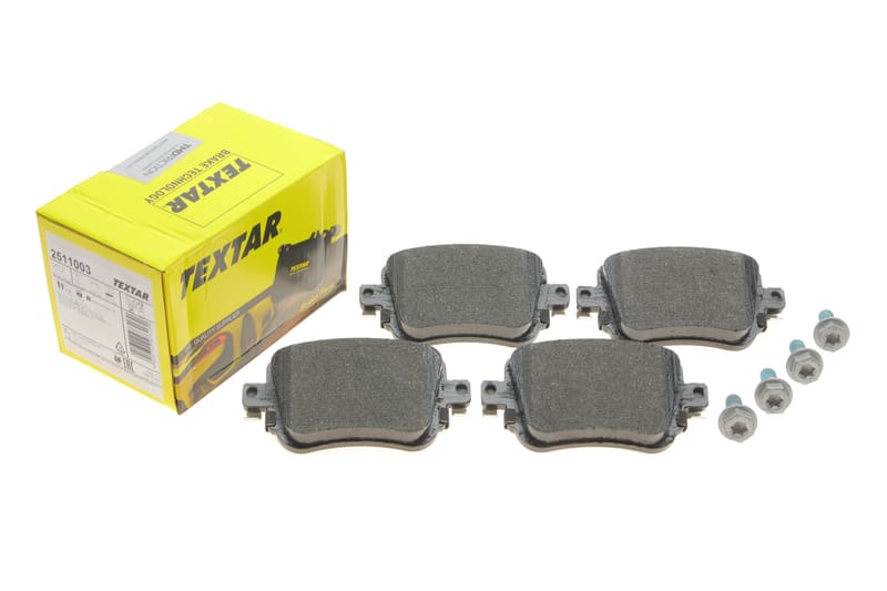 Колодки гальмівні (задні) Audi Q3/Skoda Octavia/Seat Leon/VW Sharan/Passat B7 12- (TRW) Q+ TEXTAR