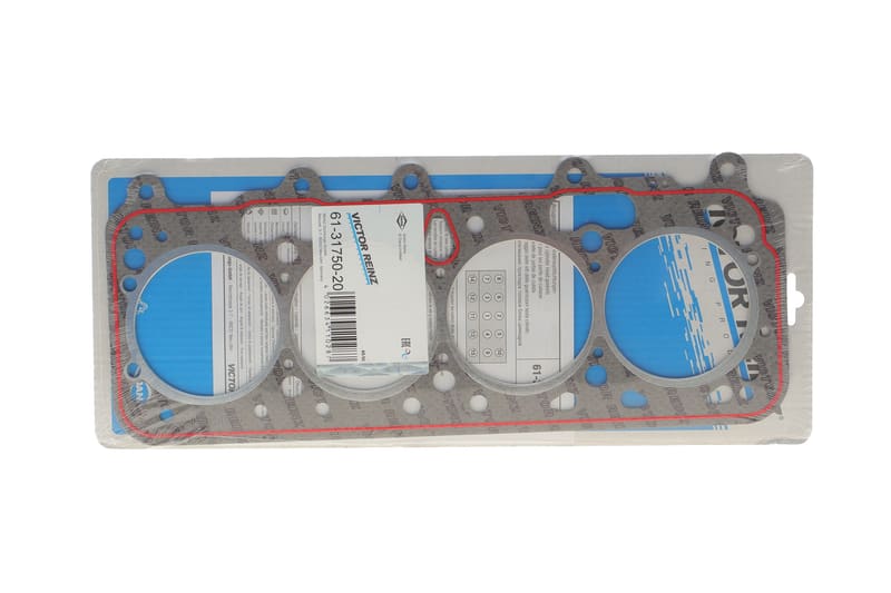 Прокладка ГБЦ Fiat Ducato 1.9D/TD -02, Ø83,20mm, 1.95mm, 2 метки REINZ