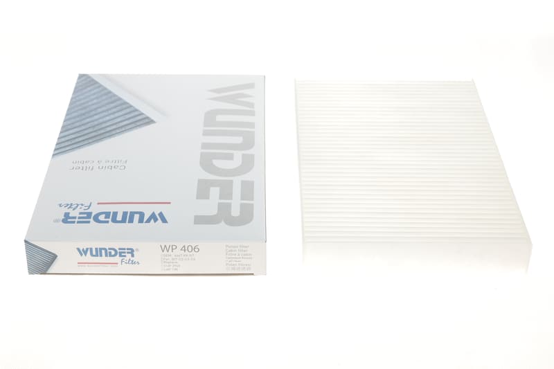 Фільтр салону Citroen C2/C3/C4/Peugeot 307/308 00- WUNDER FILTER