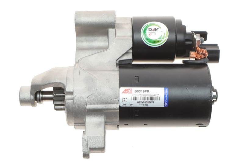 Стартер Audi A4/A5/A6 1.8/2.0TFSI 07-18 (12V/1.1kw) (z=10) (PREMIUM LINE) AS