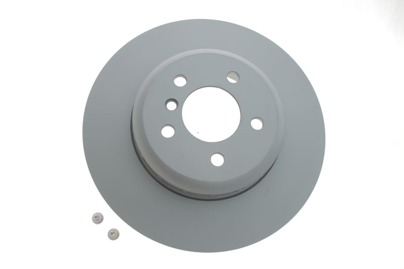 Диск тормозной (задний) BMW 5 (F10/F11)/6 (F06/F13)/ 7 (F01/F04) 09- (345x24) (с покрытием) (вент.) ATE