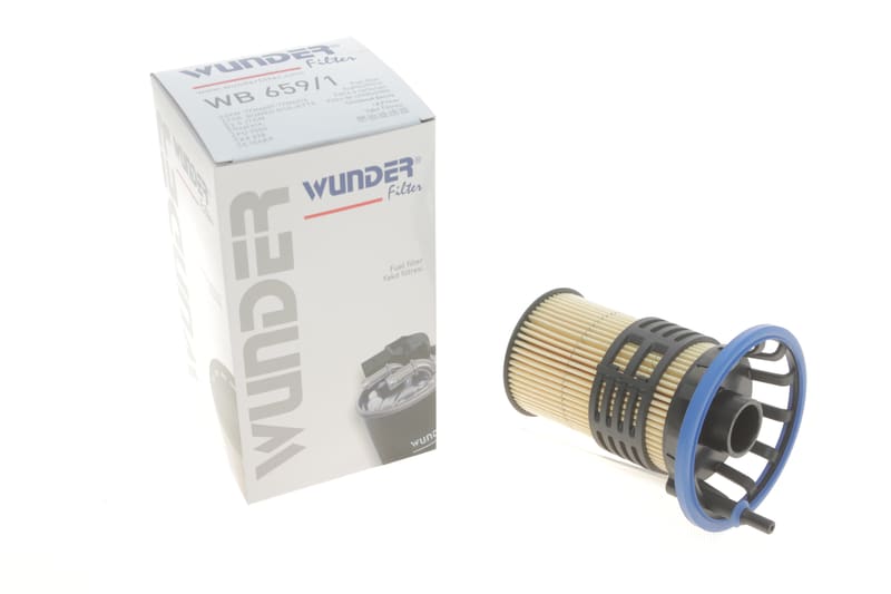 Фільтр паливний Fiat Doblo 1.3-2.0JTD 11- WUNDER FILTER