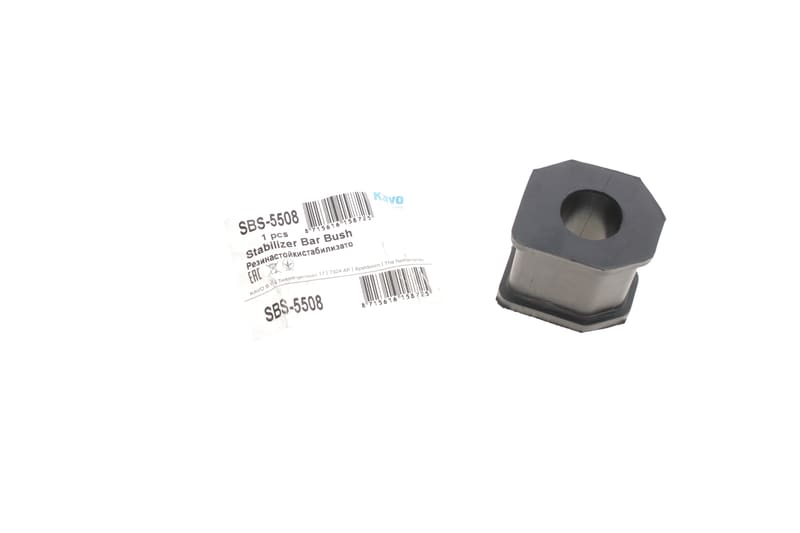 Втулка стабілізатора (переднього/наружного) Mitsubishi Pajero Sport 98- (d=20 мм) KAVO PARTS