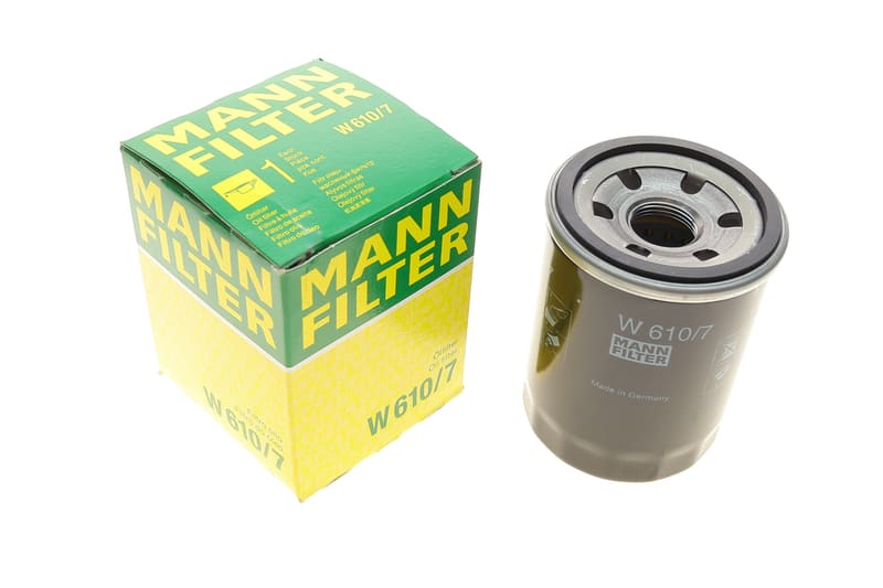 Фільтр масляний Hyundai i10 1.1/1.2 08-/i20 1.2 09-/Atos 1.1 03-15 MANN-FILTER