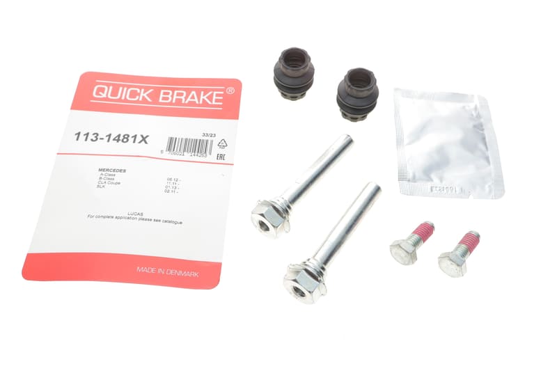 Направляющая суппорта (заднего) Renault Kangoo/Peugeot Partner 96- QUICK BRAKE