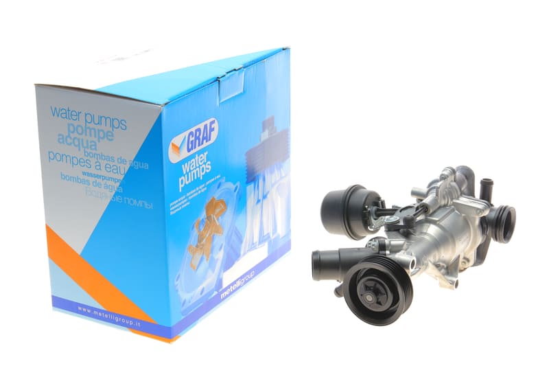 Помпа води MB A-class (W176)/B-class (W246)/GLA 1.6/2.0 M270 11-19/Infiniti Q30 15- (switchable) GRAF