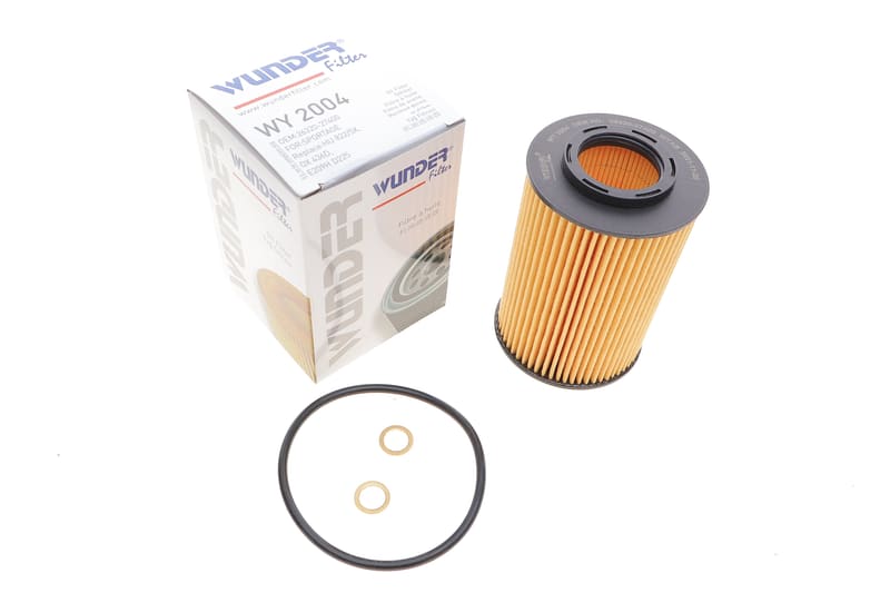 Фильтр масляный Hyundai Tucson/Kia Sportage 2.0 CRDi 06- WUNDER FILTER