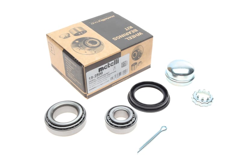 Підшипник маточини (задньої) Audi 50/80/90/100 68-94/VW Golf/Passat 73-99/Caddy 96-00 (к-кт) METELLI