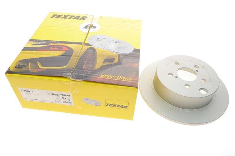 Диск гальмівний (задній) Subaru Impreza/Forester 11- (274x10) PRO TEXTAR