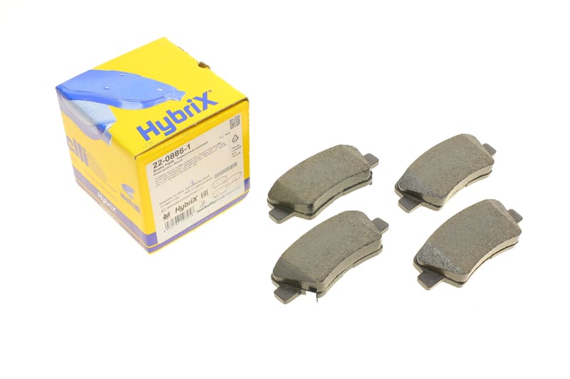 Колодки гальмівні (задні) Kia Sportage/Ceed/Rio/Optima/Hyundai Accent/i10/i20/i30/i40/Elantra 10- METELLI
