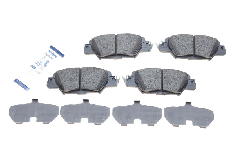 Колодки гальмівні (задні) Mazda CX-5 11-/CX-8 17-/MX-5 15-/Fiat 124 Spider 16- ICER