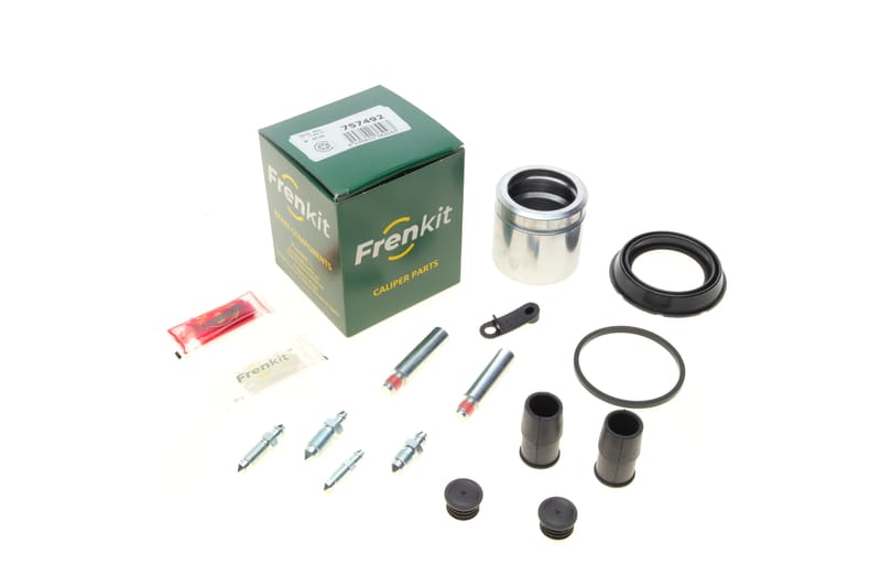 Ремкомплект супорта (переднього) Ford Transit Connect/Fiat Doblo 10-(d=57mm)(Ate)(+1поршень/направл) FRENKIT
