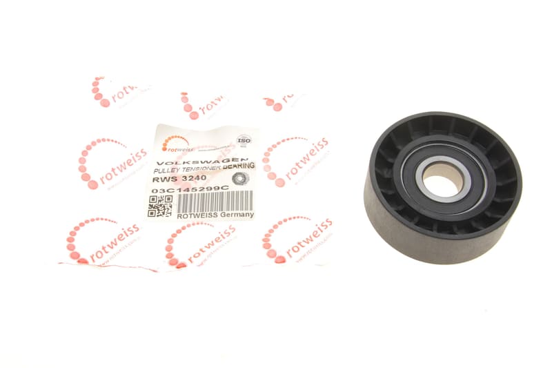 Ролик генератора VW Caddy 1.2TSI/Skoda Roomster 1.2TSI (натяжной) (65x24) ROTWEISS