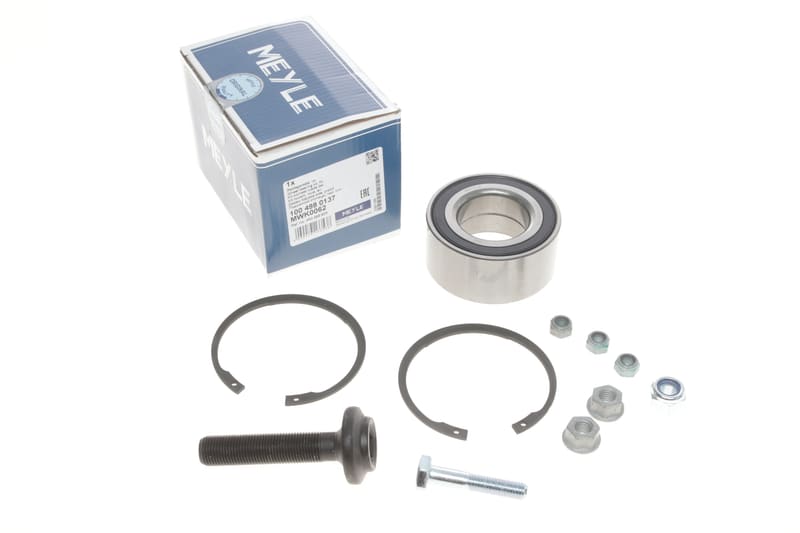 Підшипник маточини (передньої) Audi 100/200/A4/A6/Skoda SuperB I/VW Passat .88-08 (43x82x37) (к-кт) MEYLE