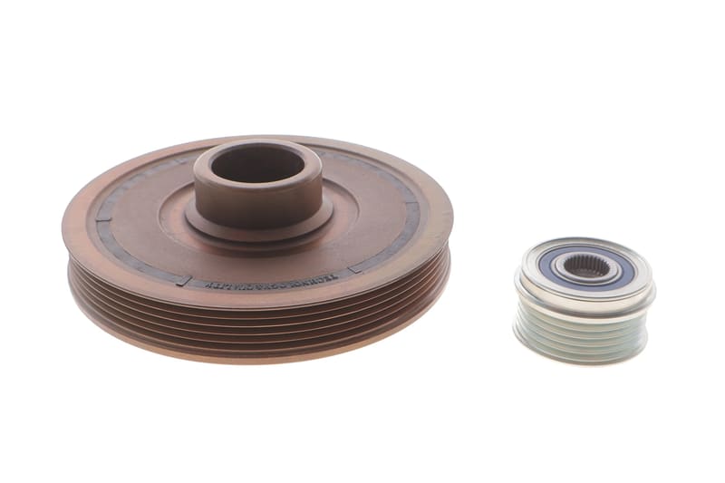 Шків колінвалу + шків генератора Mini (R56/R55/R60/R61) 1.6-2.0d (N47) 10-16/Toyota Rav 4 2.0 D 15-18 (5PK) (к-кт) IJS GROUP