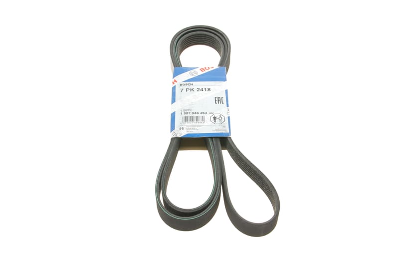 Ремень генератора MB C-class (W203/W204/S203/S204) 02-14 (7PK2418) BOSCH