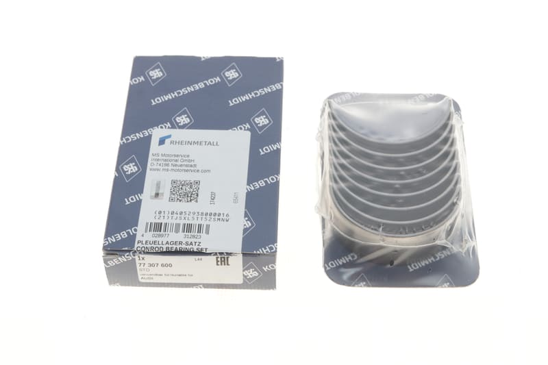 Вкладиші шатунні Audi/VW 1.6 ADP/AEH 97- (без замка) KOLBENSCHMIDT