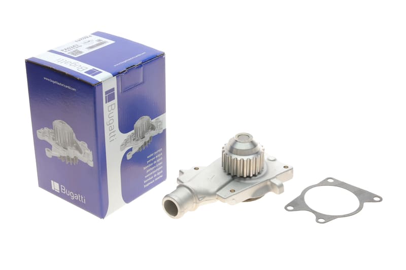 Помпа води Ford Fiesta II/III/Escort III/IV/V/VI/VII 1.3/1.4/1.6 81-00 (20z) (B/B) (8 лоп.) BUGATTI