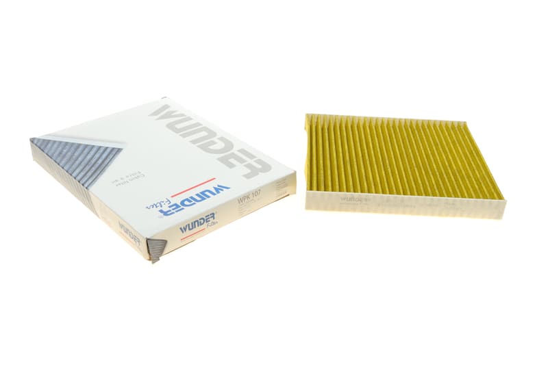 Фільтр салону VW Polo 1.0TSI/Seat Ibiza 1.0 i/1.6 TDI 17- (вугільний) WUNDER FILTER
