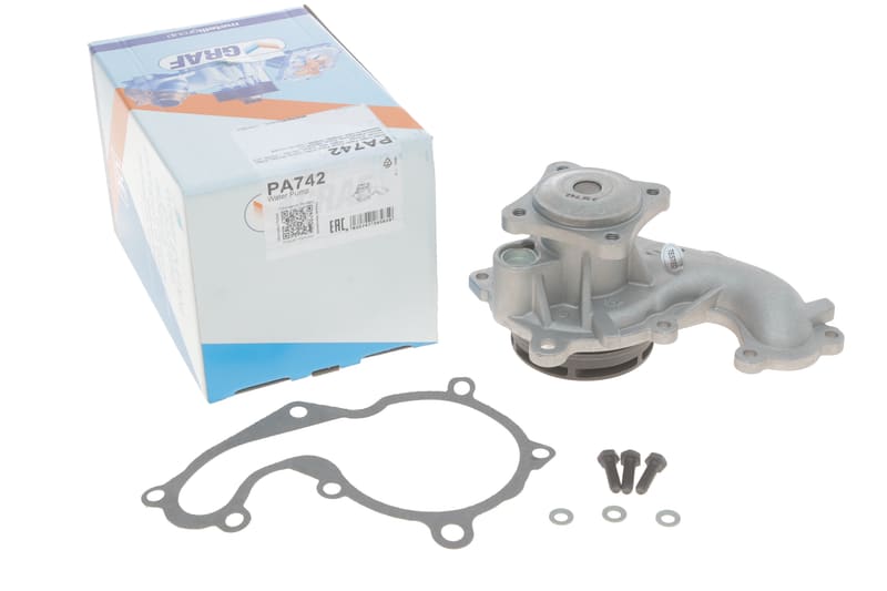 Помпа води Ford C-Max I/Focus I/II/Mondeo/Transit/Tourneo Connect 1.8DI/TDCi/TDDi 99- (R/B) (6 лоп.) GRAF
