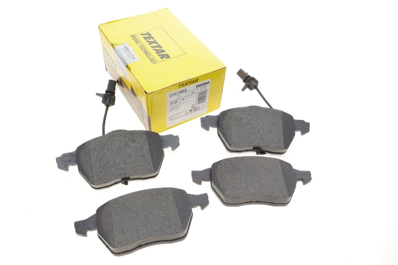 Колодки гальмівні (передні) Audi A4/A6/Skoda Superb/VW Passat 1.9TDI/2.5TDI 96- Q+ (з датчиками) TEXTAR