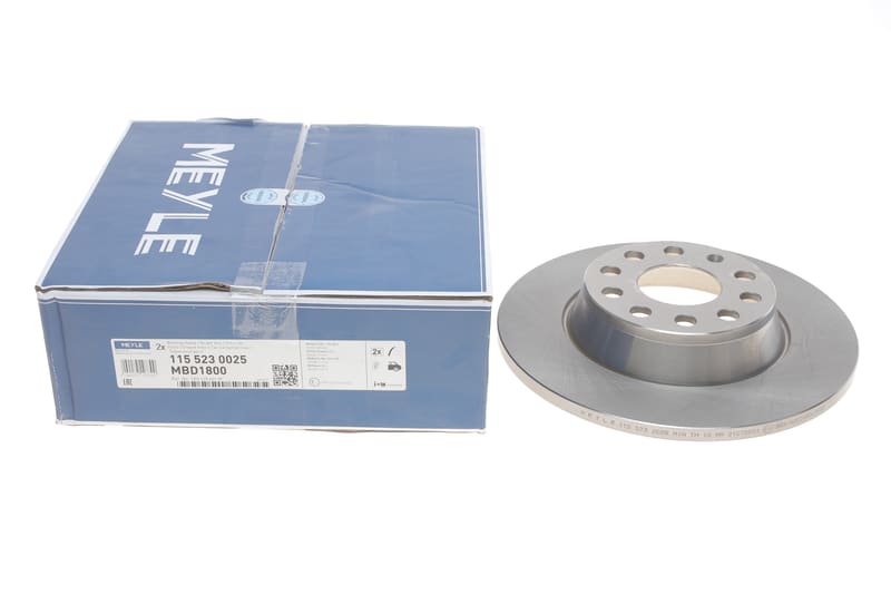 Диск тормозной (задний) Audi A3/VW Golf/Passat 04-14 (286x12) MEYLE