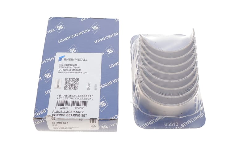 Вкладыши шатунные VW Caddy I/II 1.6/1.8 -97/T4/T5 2.0 90-15 (+0.50) KOLBENSCHMIDT