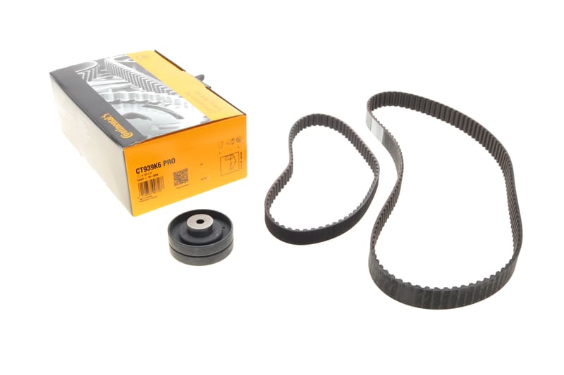 Комплект ГРМ + ПНВТ VW T4 2.4D 90-98 (26.4x122z/20.1x77z) (2 ремені) CONTINENTAL