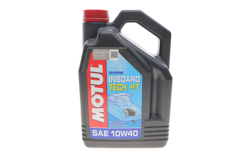 Олива 10W40 Inboard Tech 4T (5L) (101753=106419) MOTUL