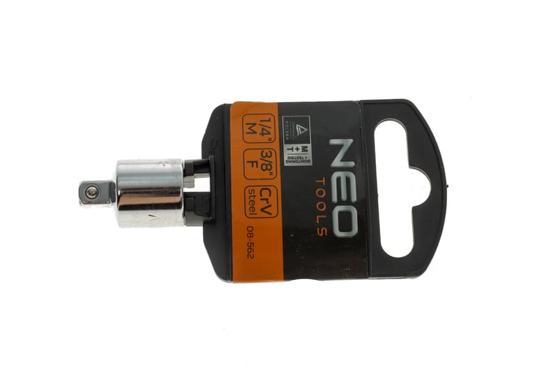 Перехідник 3/8"x1/4" 27 мм (0.075 кг) NEO TOOLS