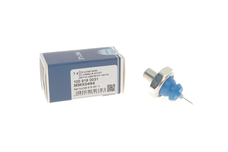 Датчик тиску оливи VW LT -06/T4 90-03 (0,15-0,35 bar) (М10х1,0) (синій) MEYLE