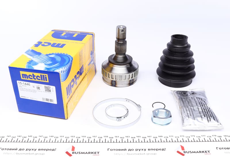 Шрус (наружный) Citroen Berlingo 96-05/Peugeot Partner 00-08 (25z/34z/58.5mm/87.75mm/46mm) (+ABS29z) METELLI