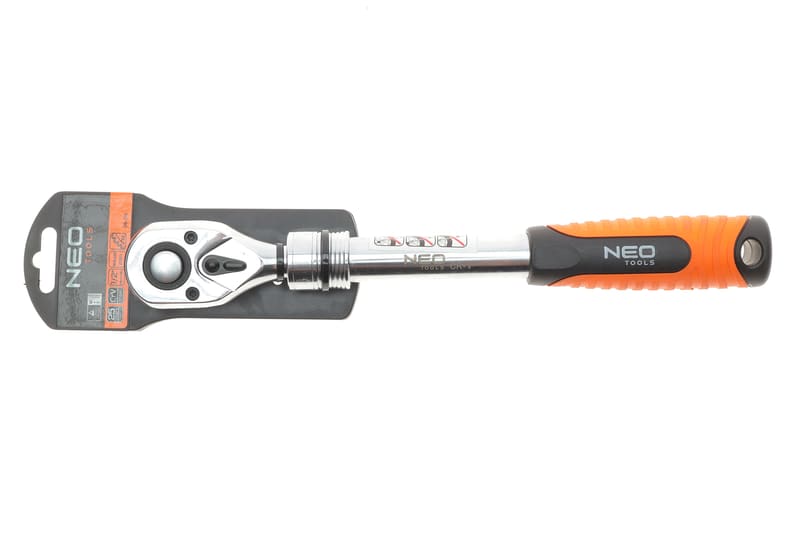 Тріскачка 1/2" телескопічна 72 зубця 305-445 мм NEO TOOLS