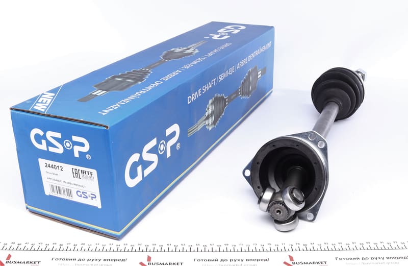 Полуось Opel Movano 2.5 DTI 01- (L) (28x663) d=37 GSP