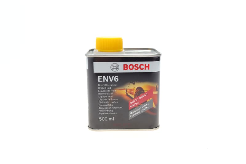 Рідина гальмівна DOT3/DOT4/DOT5.1 ENV6 (0.5L) BOSCH