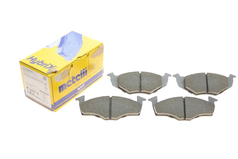 Колодки гальмівні (передні) Seat Cordoba/Ibiza 02-09/Skoda Fabia 99-08/VW Polo 94-12/Lupo 98-05/Fox METELLI