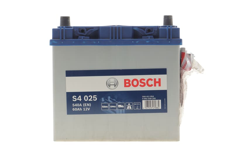 Аккумуляторная батарея 60Ah/540A (232x173x225/+L/B00) S4 Азия/дата прооизводства 2023 год. BOSCH