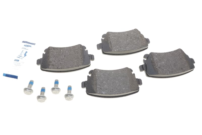 Колодки гальмівні (задні) Audi A3 08-13/A4/A6/A8 02-11/VW T5/Multivan V 03-15 ICER