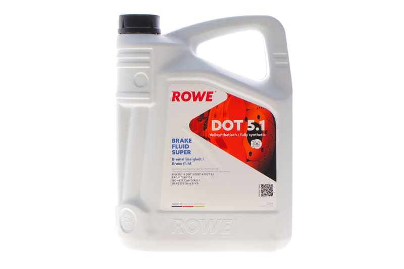 Жидкость тормозная HIGHTEC BRAKE FLUID SUPER DOT 5.1 (5L) ROWE